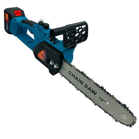 Мини-пила с перезаряжаемой батареей DOMOTEC Chain Saw 12" (30см), FV-523 Аккамуляторная пила | Зображення 3