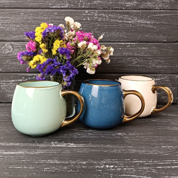 Чашка VT-C-285560 Золото океана Vittora 560 мл | Зображення 4