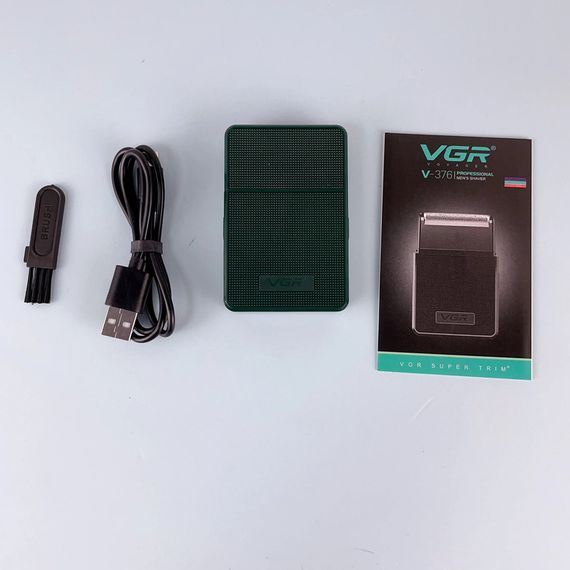 Електробритва VGR V-376 Green шейвер бездротова з виїзним триммером (44961-V-376_208) | Зображення 5