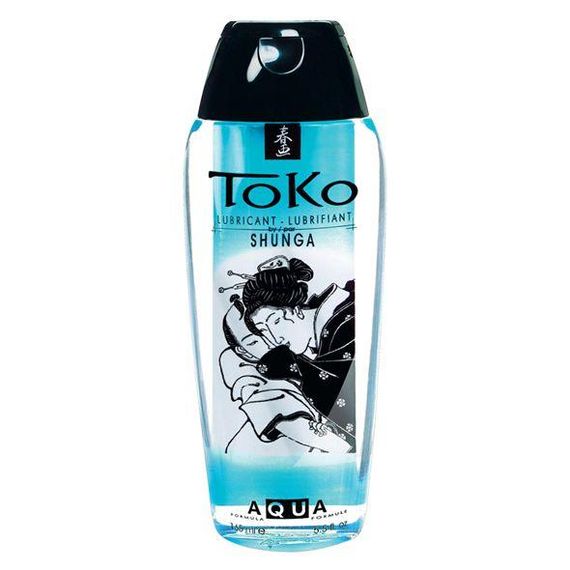 Лубрикант на водній основі Shunga Toko AQUA (165 мл) подходит для ежедневного использования sexstyle