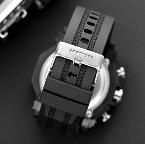 Часы Sanda 6012 All Black | Зображення 1
