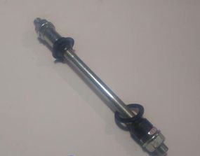 Ось колеса заднего велосипедная (L-170mm) (MTB, хром)