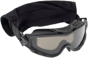 Маска-окуляри балістичні Wiley X Spear Dual. 3 лінзи (Grey/Clear/Rust) Black