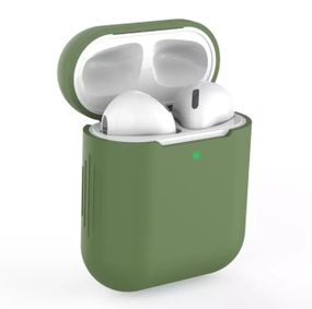 Силіконовий чохол для навушників pods 2 (Хакі)