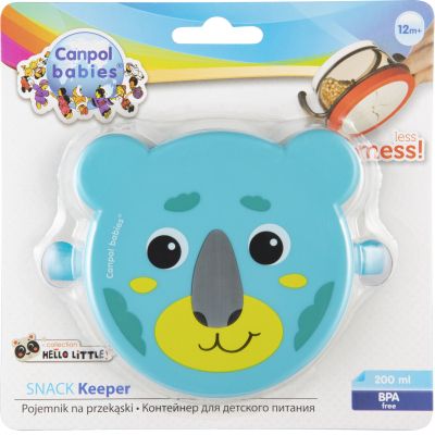 Контейнер для зберігання продуктів Canpol babies Hello Little Бірюзовий 200 мл (51/008_tur) | Зображення 4