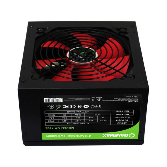 Блок живлення Gamemax 450W (GM-450B) | Зображення 3