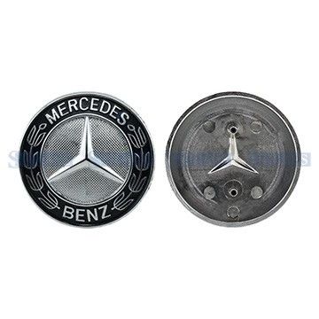 Эмблема на капот Mercedes Benz Sprinter W901-905 95-09/ W639 03-14/ W463 90-18/ W140 91-98/ W163 97-05/ W164 05-11, Wender Parts,