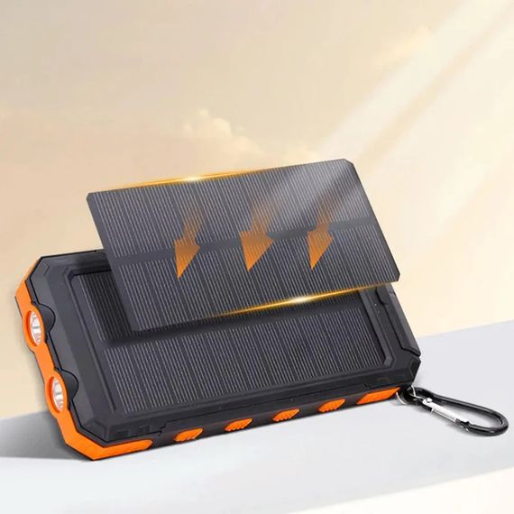 Повербанк 50000 мАг із сонячною батареєю, 2хUSB + ліхтарик XPRO (234574900_456) | Зображення 7