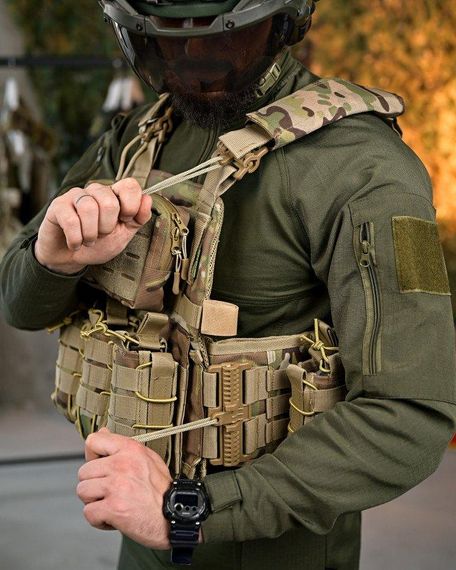 Плитоноска 4 точки сброса 7.62 мультикам  ПП788 | Зображення 5