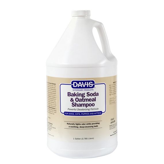 Дезодоруючий шампунь для собак та котів Davis Baking Soda & Oatmeal, 3.79 л
