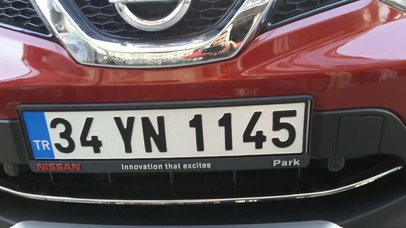 Накладка на передній бампер (2014-2017, нерж) Carmos - Турецька сталь для Nissan Qashqai рр | Зображення 3