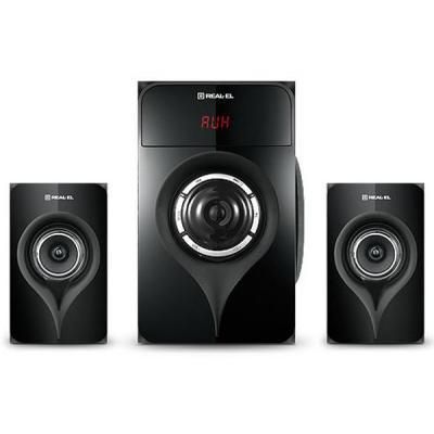 Акустическая система REAL-EL M-370 black | Зображення 1