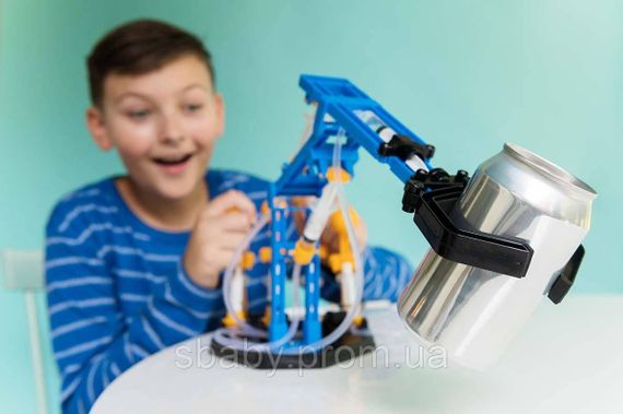 Набор для исследований 4M Гидравлическая мегарука KidzLabs робот-конструктор и научный набор от 8 лет | Зображення 2
