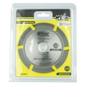Диск универсальный по дереву для КШМ 125x6Tx22.23 мм Werk 4332651