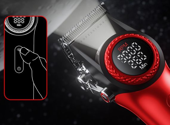 Комплект для стрижки VGR STEPLESS PRO 3 IN 1 RED червоний | Зображення 3