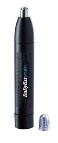 Тример BaByliss для стрижки волосся в носі і вухах, 1 насадка, чорний (E650E)