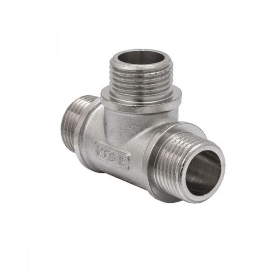Трійник нікельований 1/2" ЗЗЗ KOER KR3323