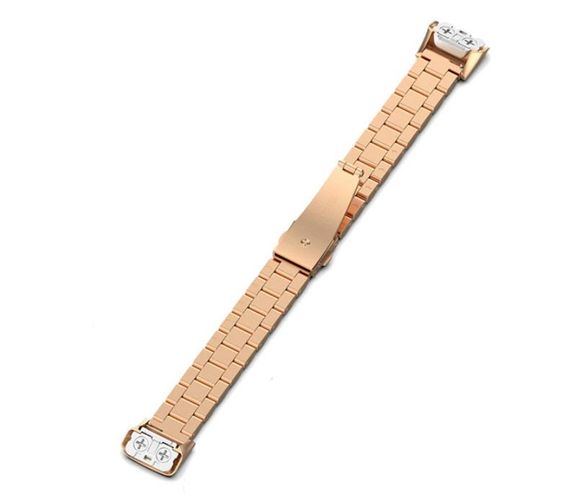Металлический ремешок Primolux для фитнес браслета Samsung Galaxy Fit (SM-R370) - Rose Gold | Зображення 3
