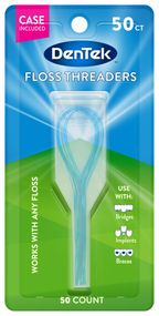 Напрямляч флосу DenTek Floss Threaders, 50 шт.