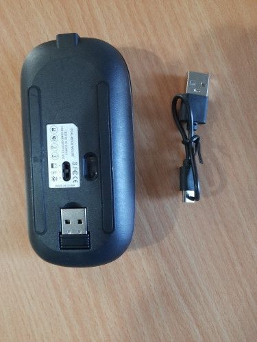 Бездротова ігрова мишка Wireless чорна | Зображення 4
