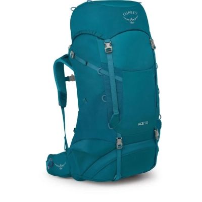Рюкзак туристический Osprey Ace 50 blue spikemoss/deep peyto - O/S - синій (009.3885)