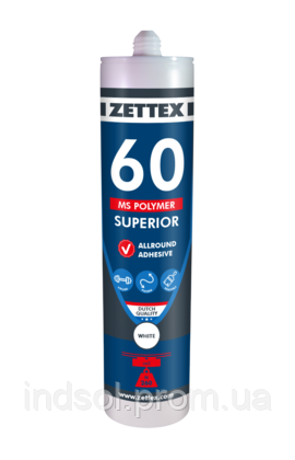 Zettex MS 60 Polymer – универсальный клей и строительный герметик