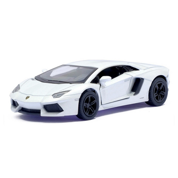 Автомодель легковая LAMBORGHINI AVENTADOR LP 700-4, 5'' KT5355W, 1:38 Белый