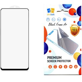 Стекло защитное Drobak Tecno Spark 10 Pro Black Frame A+ (535317) (535317)