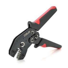 Инструмент обжимной SN-06WF для обжимки клем, 0.25-6mm2, Black-red