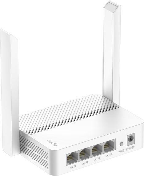Маршрутизатор Cudy WR300, N300 Wi-Fi Router, 802.11b/g/n,300Mbps, 2.4GHz, 4 × 10/100Mbps Ports, 2 × | Зображення 1
