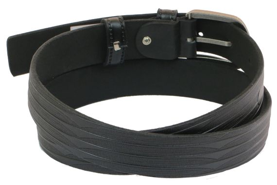 Ремень под брюки Skipper черный 3,3 см | Зображення 3