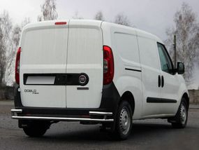 Задня дуга AK005/2-Подвійний (нерж.) для Fiat Doblo III 2010-2022 рр
