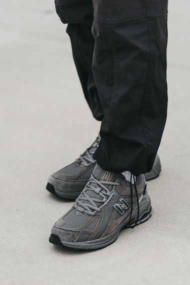 Чоловічі зимові кросівки  New 1906R Grey Brown Fur , В'єтнам 43