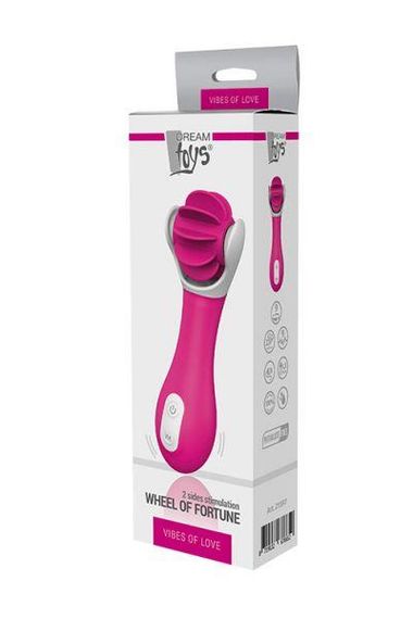 Вібратор для клітора з системою Dream Toys, що обертається, рожевий Sex Aura | Зображення 4