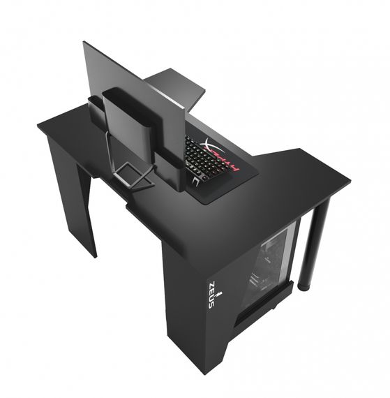 Стол геймерский ZEUS GAMER-1 черный | Зображення 4