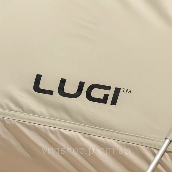 Надувная 3-х местная палатка 230×230×150 (см) для туризма и рыбалки палатка с надувным каркасом Бежевая LU-021 | Зображення 4