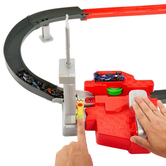 Трек Hot Wheels Траса для перегонів Формули 1 Racing Formula 1 Sprint Race Circuit з 3 машинками | Зображення 2