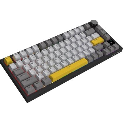 Клавиатура Ajazz AK820 Pro Flying Fish Switch Black RGB USB/Wireless/Bluetooth UA Black (AK820PRO-FF-BGY) | Зображення 4