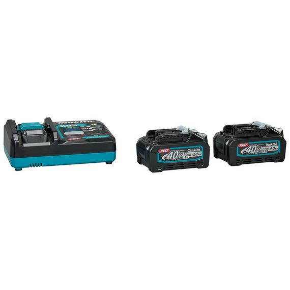 Набір акумуляторів BL4040 (2 шт) та зарядний пристрій для продукції Makita XGT (191L77-9) | Зображення 1