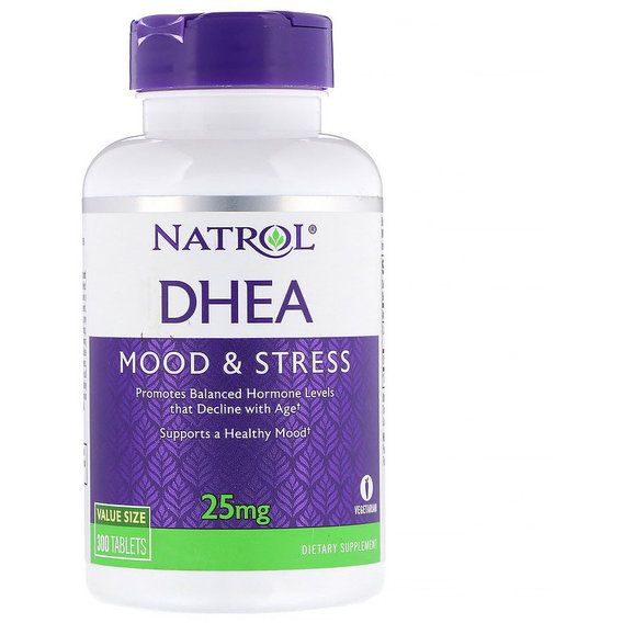 ДГЕА Natrol DHEA 25 mg 300 Tabs NTL-16107