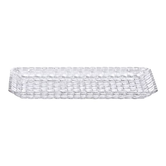 Блюдо для закусок скляне 25*12,5*1,5 см прямокутне HP-YH-33 | Зображення 2