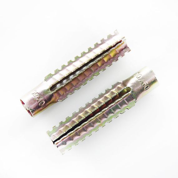 Дюбель для пено- и газобетона 10*60 цинк жёлтый (пач 10шт) APRO | Зображення 2