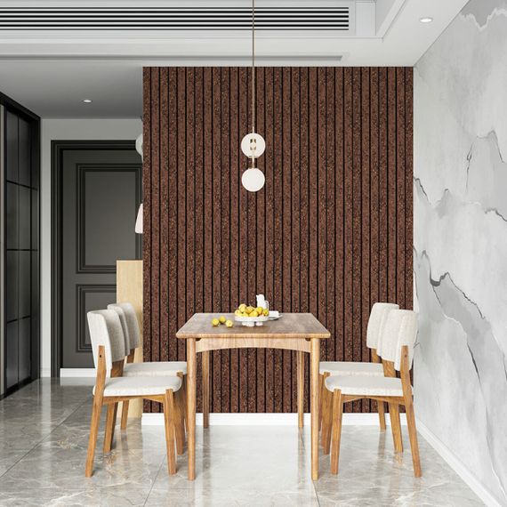 Рейка декоративна PS 2900х120х12мм Темно-коричневий із золотими вкрапленнями SW-00001737 | Зображення 7