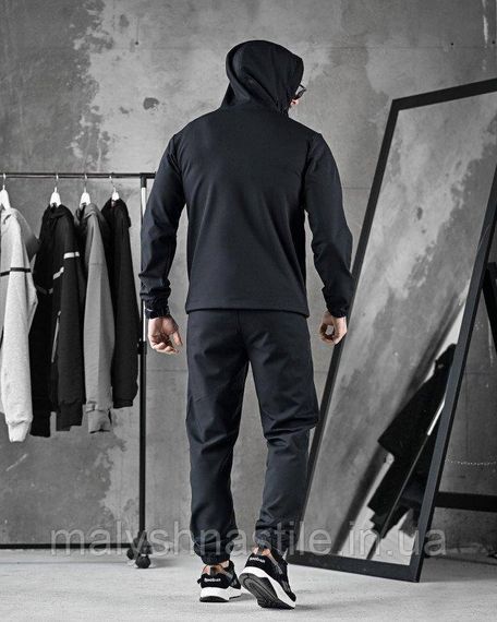 Мужской спортивный костюм THF black      ДЛ6262 | Зображення 3