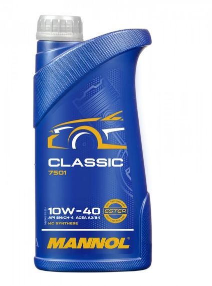 Моторна олива Mannol Classic 10w40 1л SN/CH-4