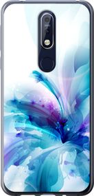 Чехол на Nokia 7.1 цветок "2265u-1593-17620"
