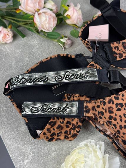 Комплект Victoria's Secret 2402 Push-Up Bra леопардовий | Зображення 6