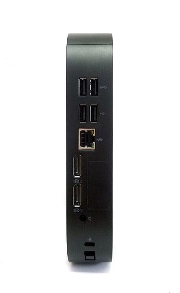 Неттоп HP t540 Thin Client USFF / AMD Ryzen Embedded R1305G (2 (4) ядра по 1.5 - 2.8 GHz) / 16 GB DDR4 / 256 GB SSD M.2 / AMD Radeon Vega 3 Graphics / 45W б/у | Зображення 2