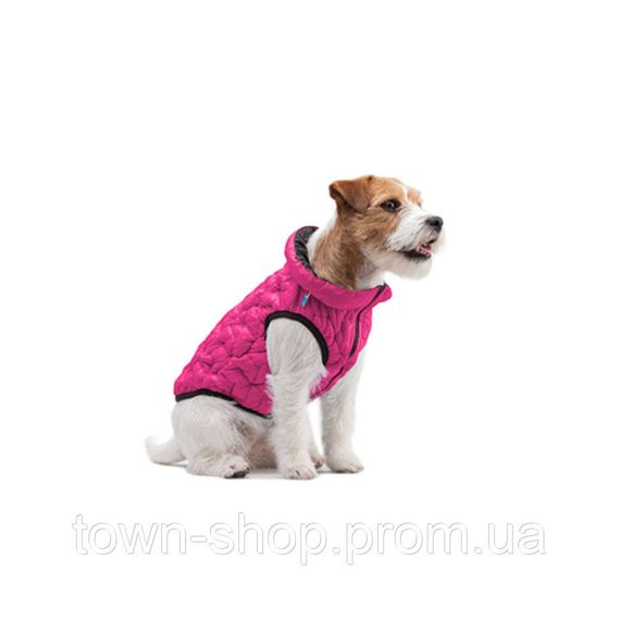 Курточка двусторонняя AiryVest UNI, размер M 43, розово-черная | Зображення 4