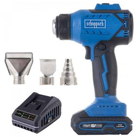 Фен технический аккумуляторный Scheppach C-HAG550-X-SET S (350/550 °C, 200 л/хв, 20 В)